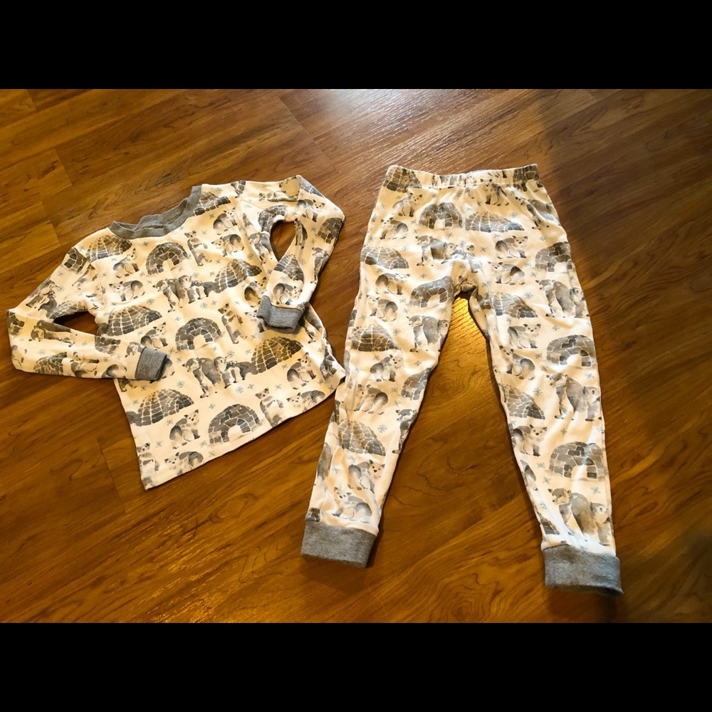 Toddler boys 4T Burts Bees jammies